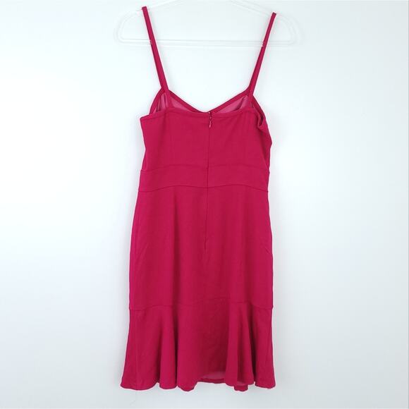 Banana Republic Sleeveless Dress Pink Size 4 Summer Sheath Fit & Flare Casual - Picture 3 of 3